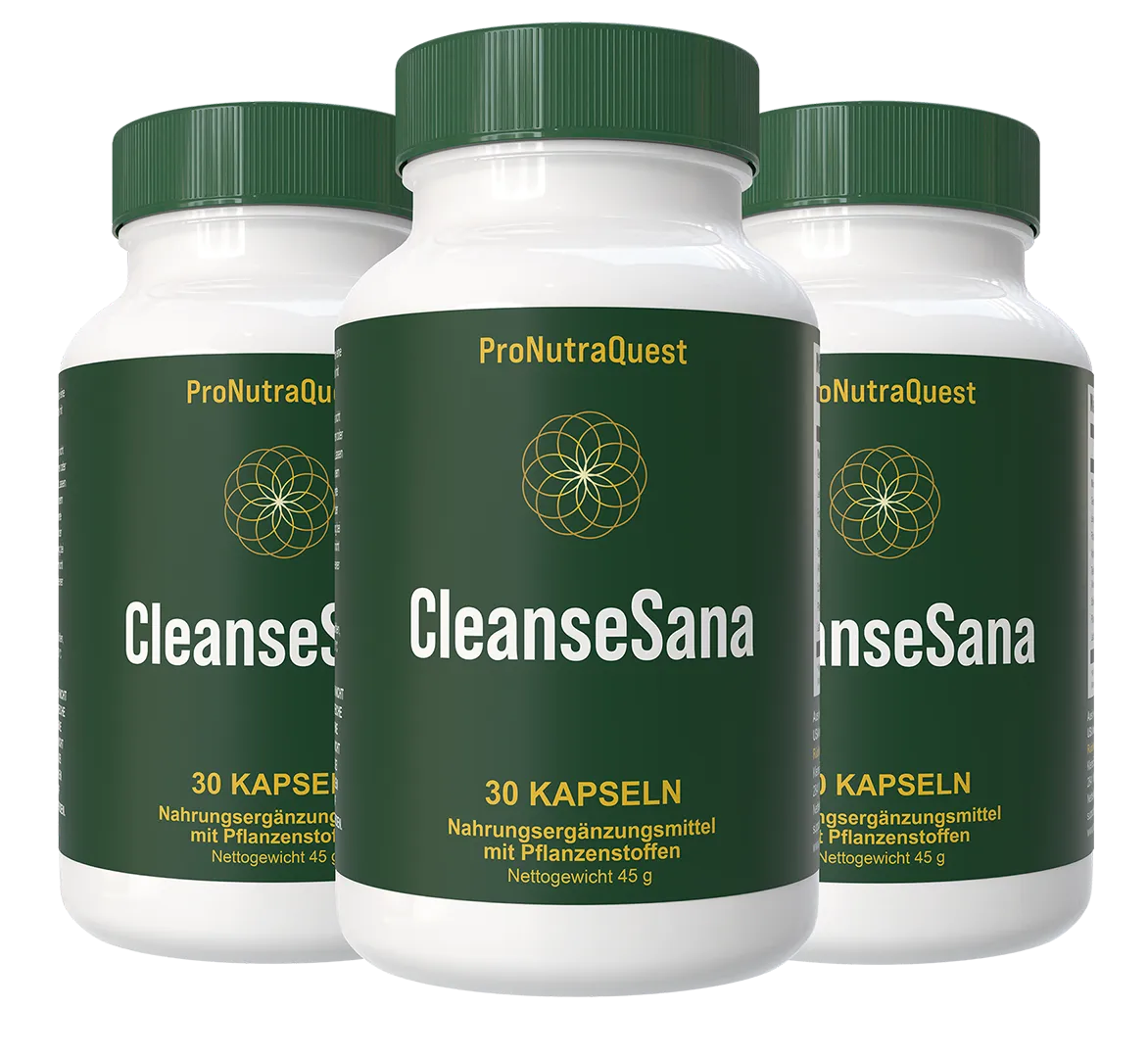 CleanseSana Natürliche Verdauungsnahrungsergänzungsflasche