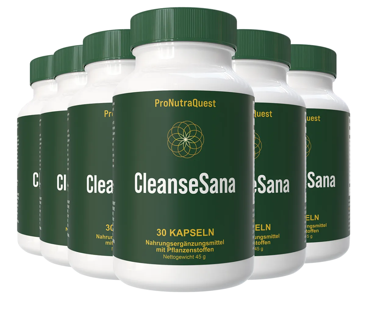 CleanseSana 6 Bottles